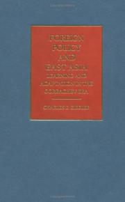 Cover of: Foreign policy and East Asia: learning and adaption in the Gorbachev era