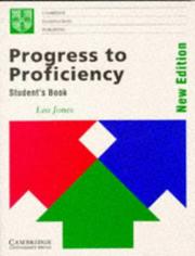 Cover of: Progress to Proficiency Student's book: New Edition (Cambridge Examinations Publishing)