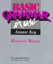 Basic grammar in use by Raymond Murphy