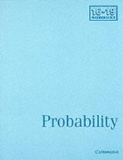 Cover of: Probability | School Mathematics Project.