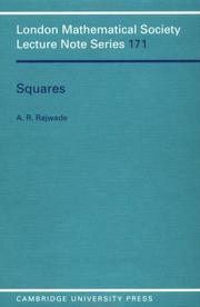 Squares by A. R. Rajwade
