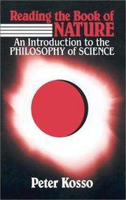 Cover of: Reading the book of nature: an introduction to the philosophy of science