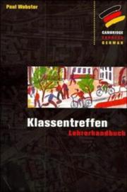 Cover of: Klassentreffen: Lehrerhandbuch Full Canadian binding (Cambridge Express German)