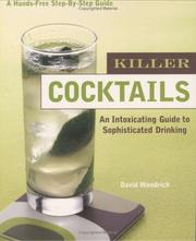 Cover of: Killer Cocktails by David Wondrich