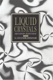 Cover of: Liquid crystals by Sivaramakrishna Chandrasekhar