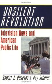 Cover of: Unsilent revolution by Robert J. Donovan