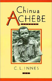 Cover of: Chinua Achebe (Cambridge Studies in African and Caribbean Literature)