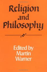 Cover of: Religion and philosophy