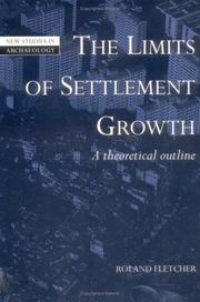 Cover of: The limits of settlement growth: a theoretical outline