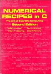 Cover of: Numerical Recipes in C by William H. Press, Brian P. Flannery, Saul A. Teukolsky, William T. Vetterling