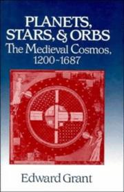 Cover of: Planets, stars, and orbs: the medieval cosmos, 1200-1687