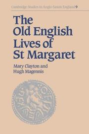 Cover of: The Old English lives of St. Margaret