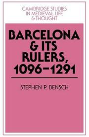 Cover of: Barcelona and its rulers, 1096-1291