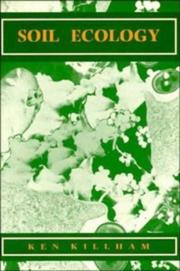 Cover of: Soil ecology by Ken Killham