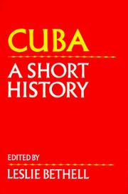 Cover of: Cuba by edited by Leslie Bethell.