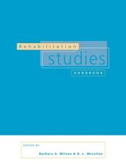 Cover of: Rehabilitation studies handbook