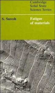 Cover of: Fatigue of materials