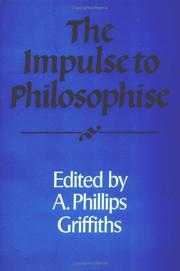 Cover of: The Impulse to philosophise