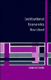Cover of: Institutional economics revisited