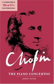 Chopin, the piano concertos by John Rink