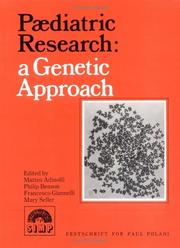 Cover of: Paediatric Research: A Genetic Approach