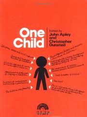 Cover of: One Child (Clinics in Developmental Medicine (Mac Keith Press)) by 