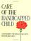 Cover of: Care of the Handicapped Child