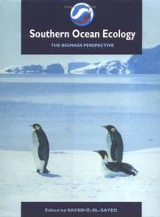 Cover of: Southern Ocean Ecology: The BIOMASS Perspective