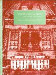 Cover of: The Italian Garden: Art, Design and Culture (Cambridge Studies in Italian History and Culture)