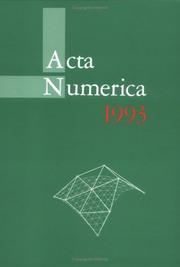 Cover of: Acta Numerica 1993 (Acta  Numerica)