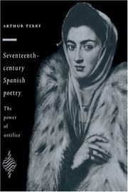 Cover of: Seventeenth-century Spanish poetry by Arthur Terry