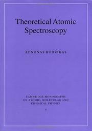 Cover of: Theoretical atomic spectroscopy