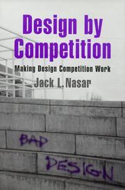 Cover of: Design by competition by Jack L. Nasar