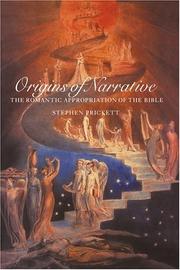 Cover of: Origins of narrative by Stephen Prickett