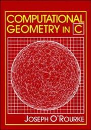 Cover of: Computational geometry in C by Joseph O'Rourke