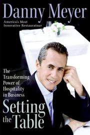 Cover of: Setting the Table by Danny Meyer