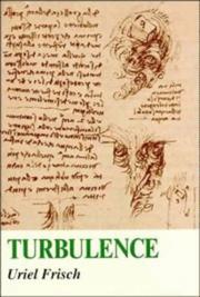 Cover of: Turbulence by Uriel Frisch, Uriel Frisch