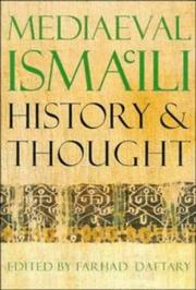 Cover of: Mediaeval Ismaʻili history and thought by edited by Farhad Daftary.