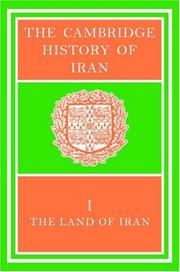The Cambridge History of Iran 7 Volume Set in 8 Pieces