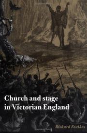 Cover of: Church and stage in Victorian England
