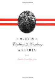 Cover of: Music in eighteenth-century Austria by edited by David Wyn Jones.