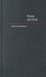 Cover of: Trinity and truth