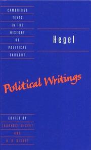 Cover of: Hegel | 