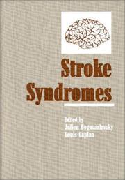 Cover of: Stroke syndromes by edited by Julien Bogousslavsky, Louis Caplan.