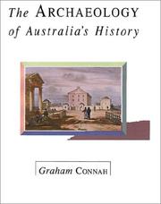 Cover of: The archaeology of Australia's history