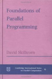 Cover of: Foundations of parallel programming