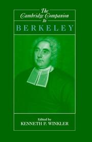 Cover of: The Cambridge companion to Berkeley