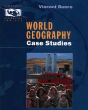 Cover of: World Geography by Vincent Bunce, Vincent Bunce