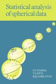 Cover of: Statistical Analysis of Spherical Data