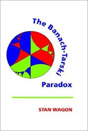 The Banach-Tarski paradox by S. Wagon